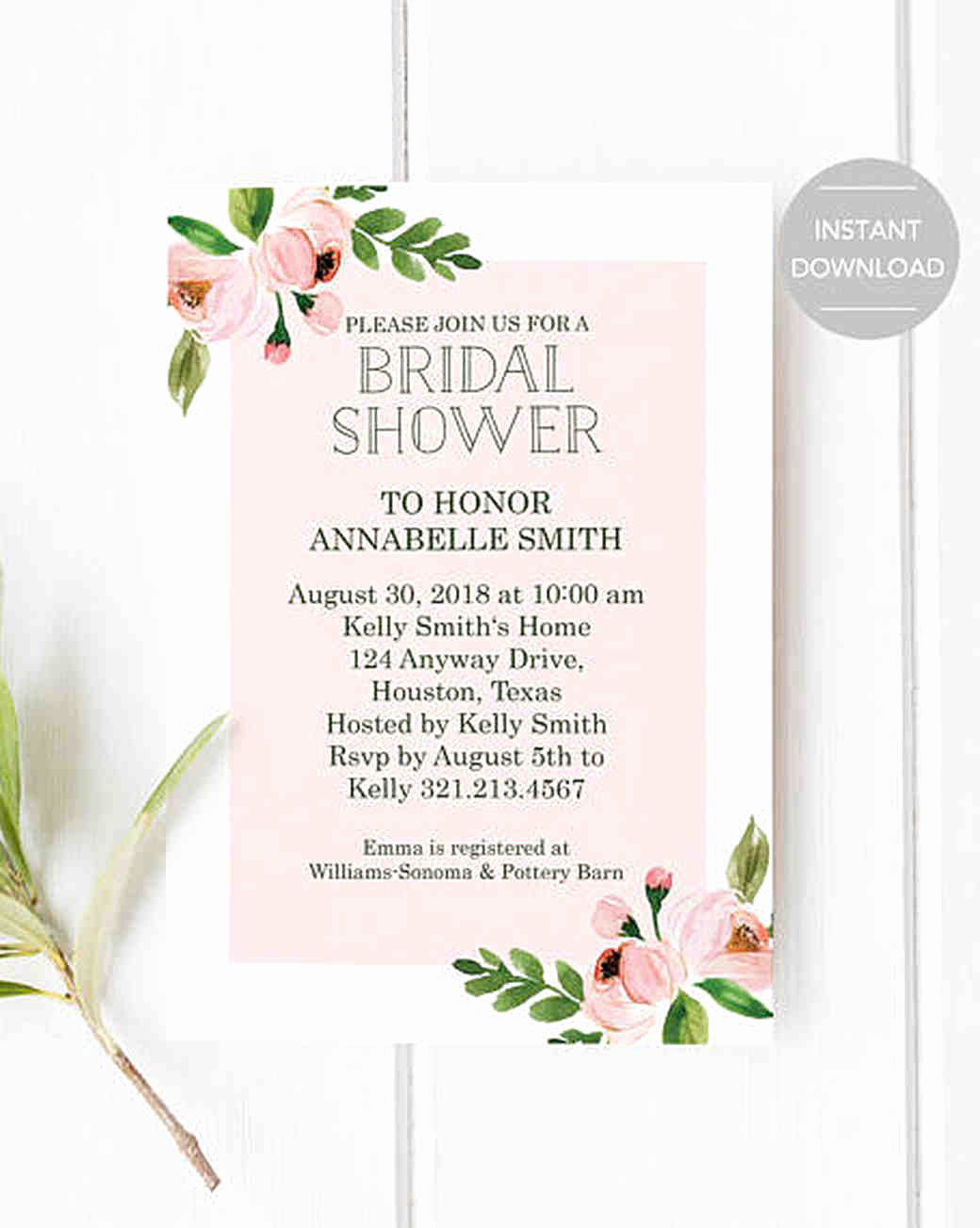 Printable Bridal Shower Invitations Beautiful 10 Affordable Bridal Shower Invitations You Can Print at