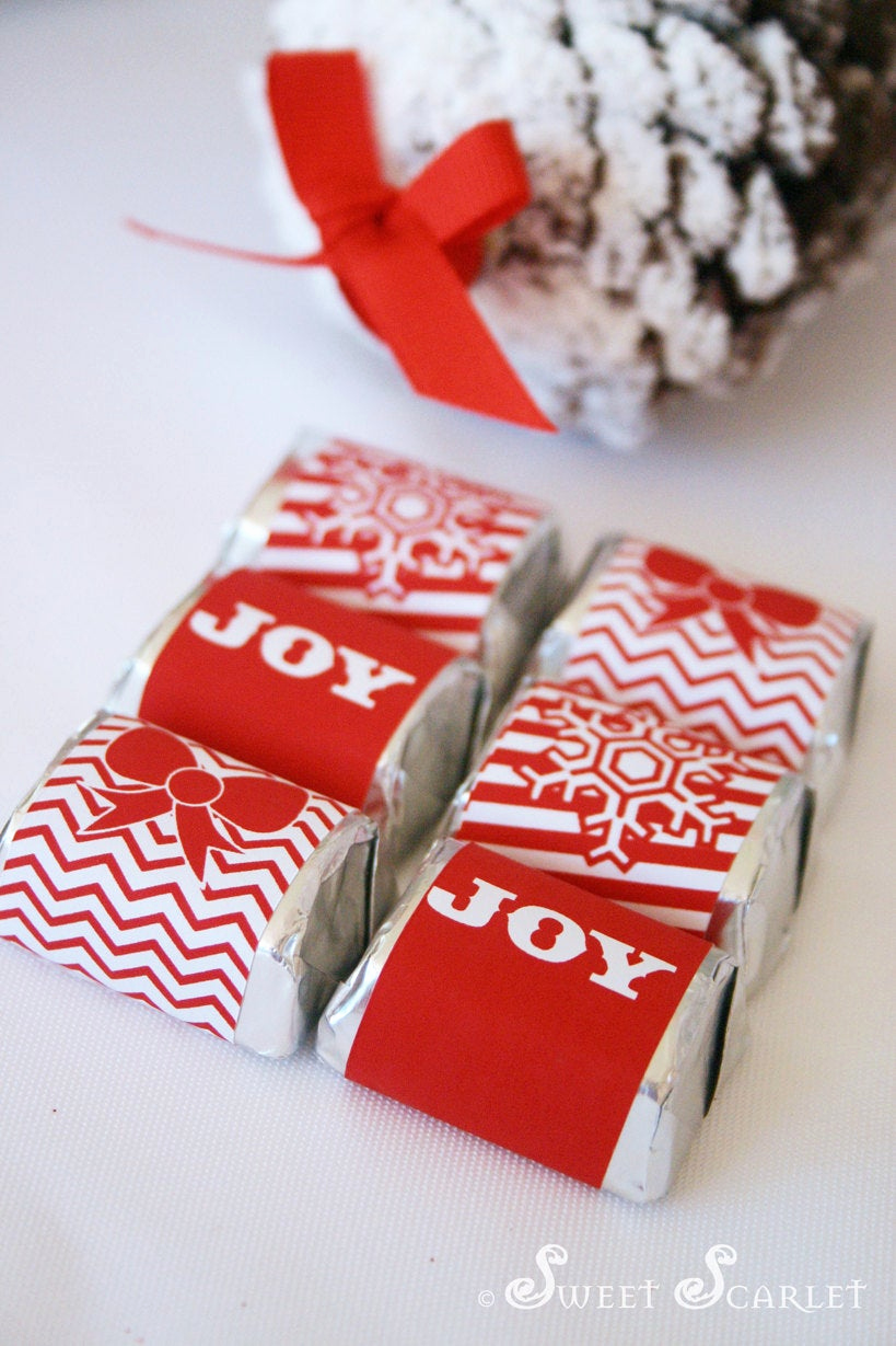 Printable Candy Bar Wrappers Awesome Christmas Printable Candy Bar Wrappers and Straw Flags Let