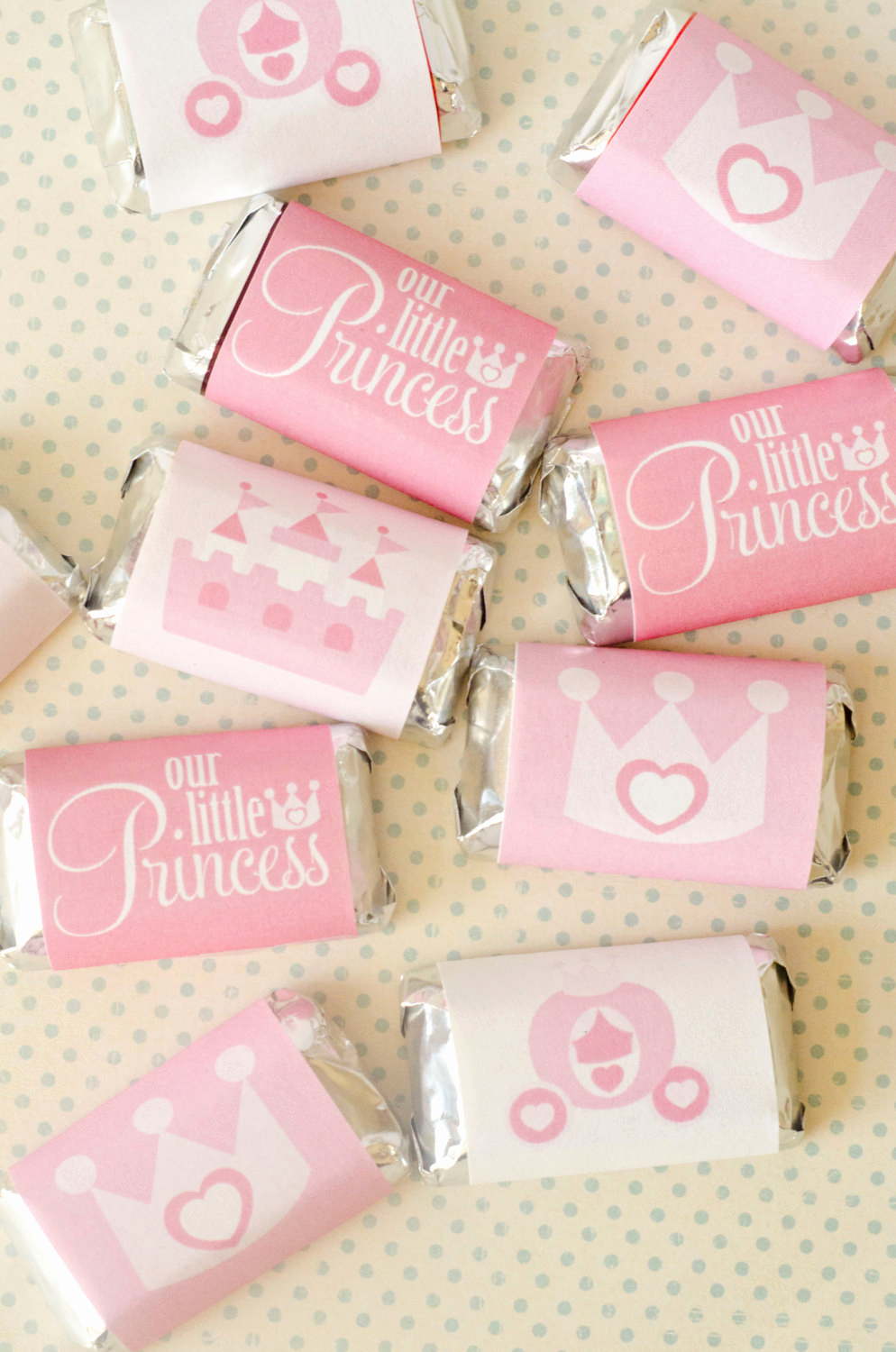Printable Candy Bar Wrappers Beautiful Princess Party Printables Mini Candy Bar Wrappers Instant