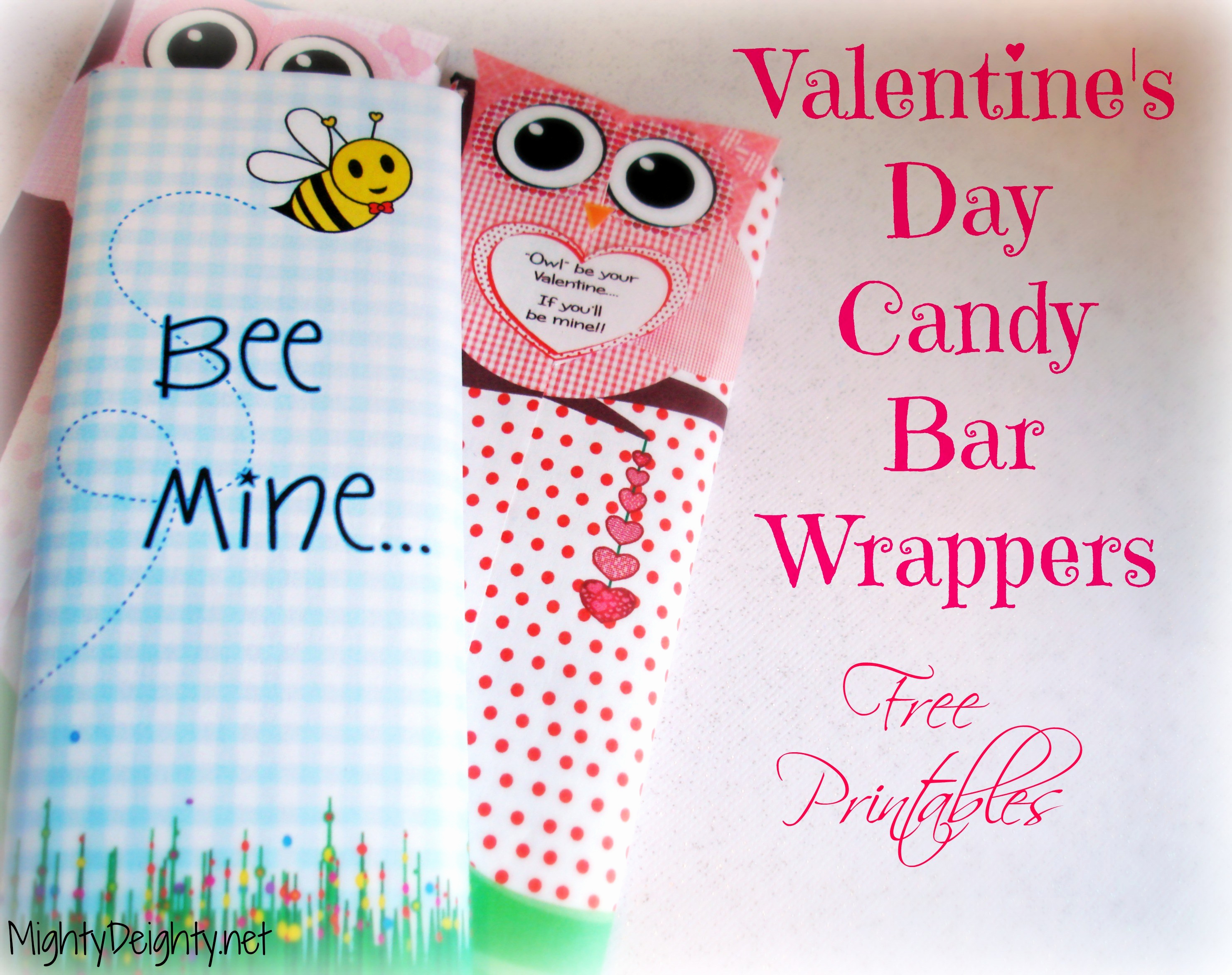 Printable Candy Bar Wrappers Elegant Valentine’s Day Printable Candy Bar Wrappers Free