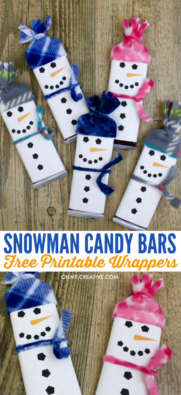 Printable Candy Bar Wrappers Inspirational Snowman Free Printable Candy Bar Wrapper Template Oh My