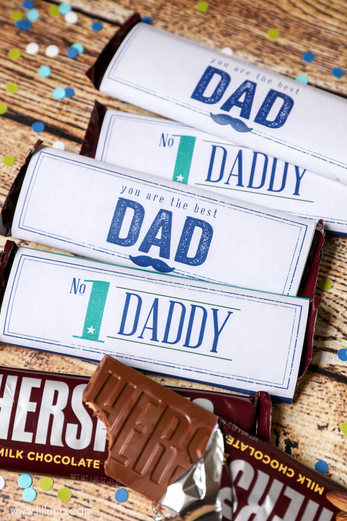 Printable Candy Bar Wrappers Lovely Father S Day Candy Bar Wrappers Lil Luna