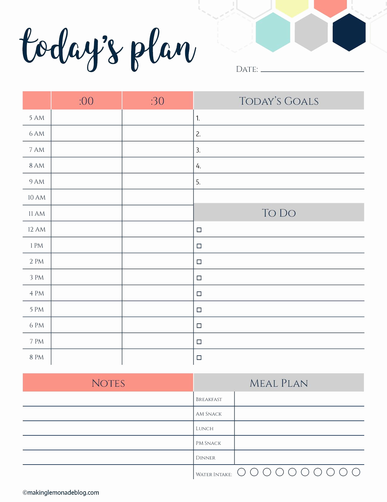Printable Daily Planner 2019 Elegant This Free Printable Daily Planner Changes Everything