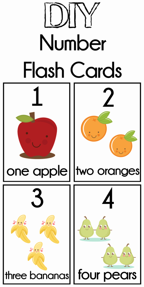 Printable Flash Card Maker Best Of Diy Number Flash Cards Free Printable Extreme Couponing Mom