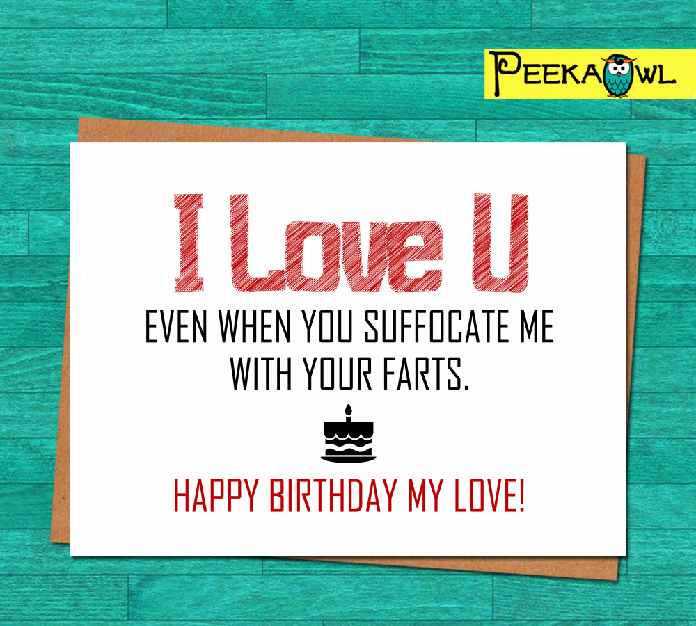 Printable Funny Birthday Card Fresh Instant Download Funny Birthday Card Boyfriend Husband