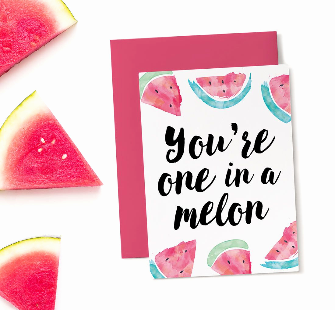 Printable Funny Birthday Card Fresh Printable Birthday Card E In A Melon