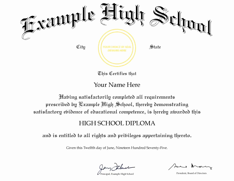 Printable High School Diploma Lovely Buy A Fake College Degree Line