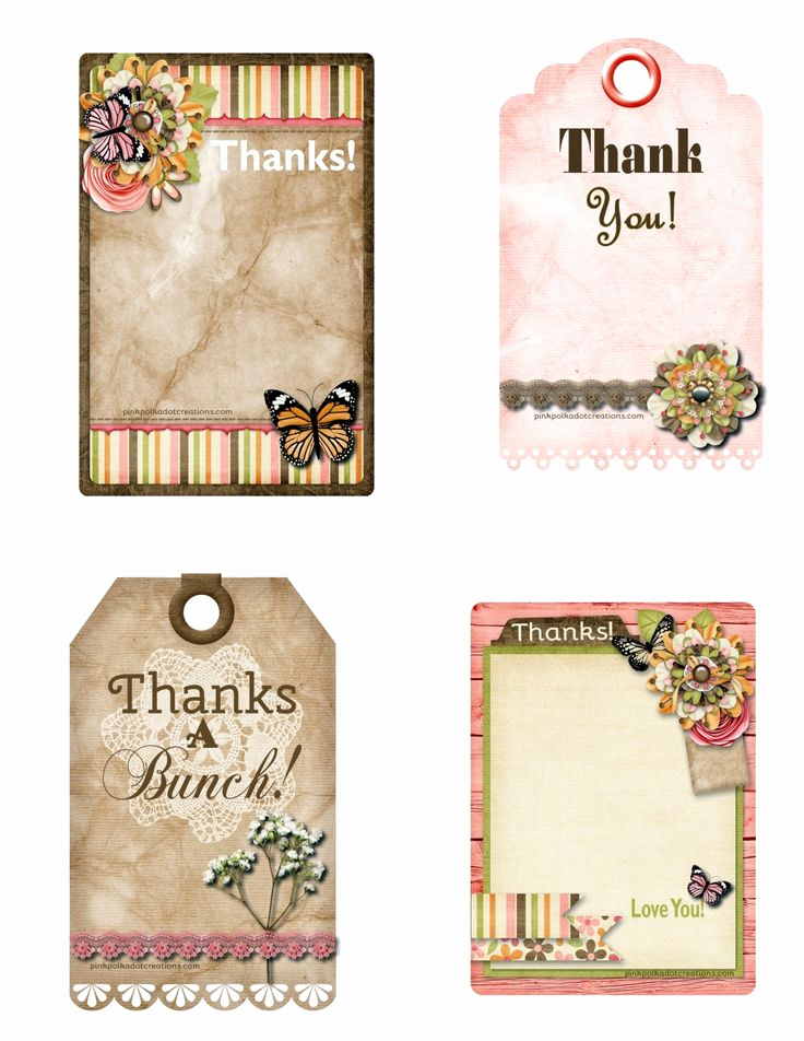 Printable Thank You Tags Fresh 11 Best Visiting Teaching Images On Pinterest