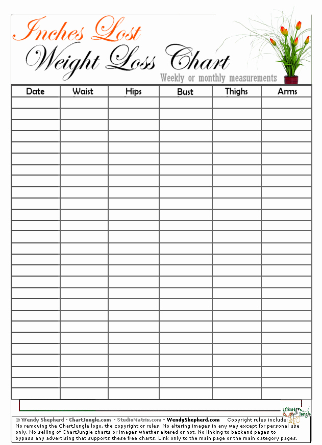 Printable Weight Loss Chart Luxury Great Weight Loss Graph Chart Printable 631 X 872 · 38 Kb