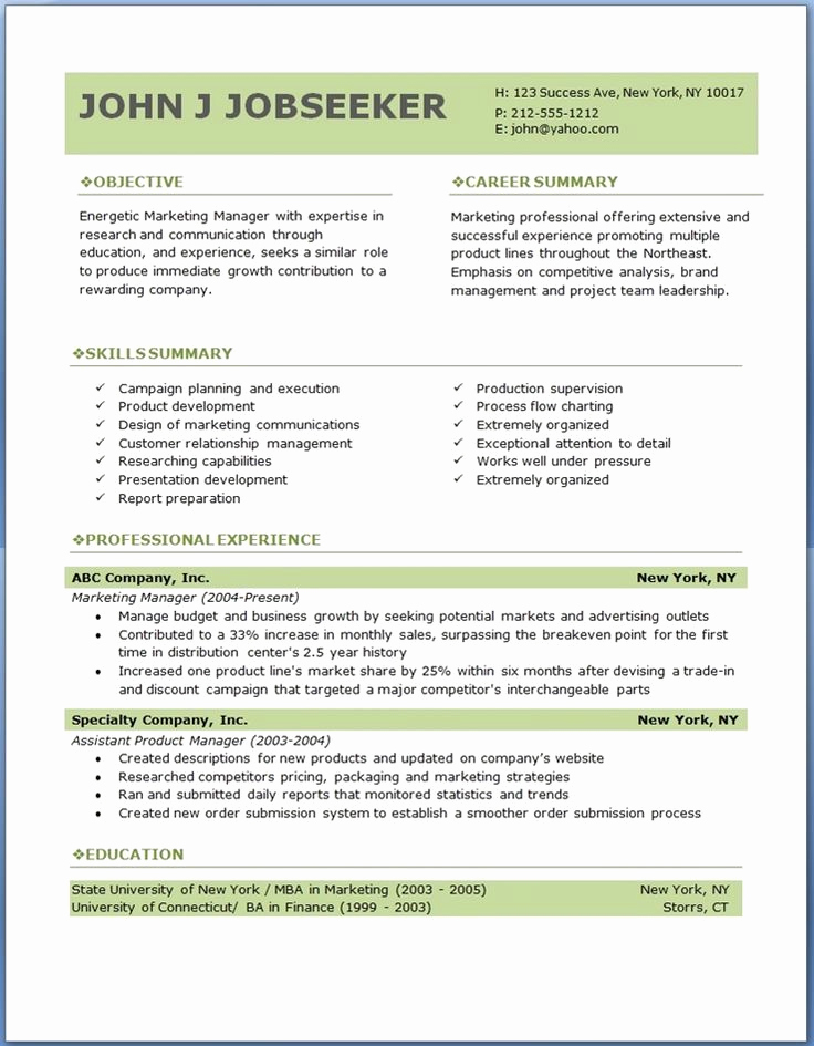 Professional Resume Template Free New 17 Best Ideas About Professional Resume Template On