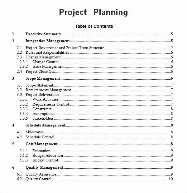 Project Plan Template Word Lovely Project Planning Template 4 Free Download for Word