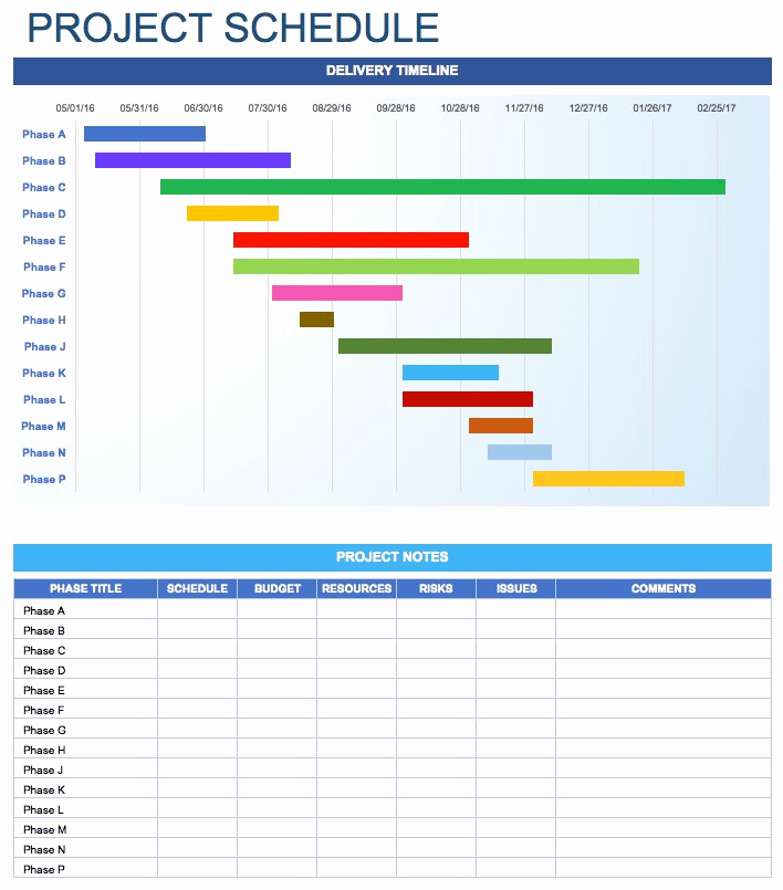 Project Schedule Template Excel Inspirational Free Daily Schedule Templates for Excel Smartsheet