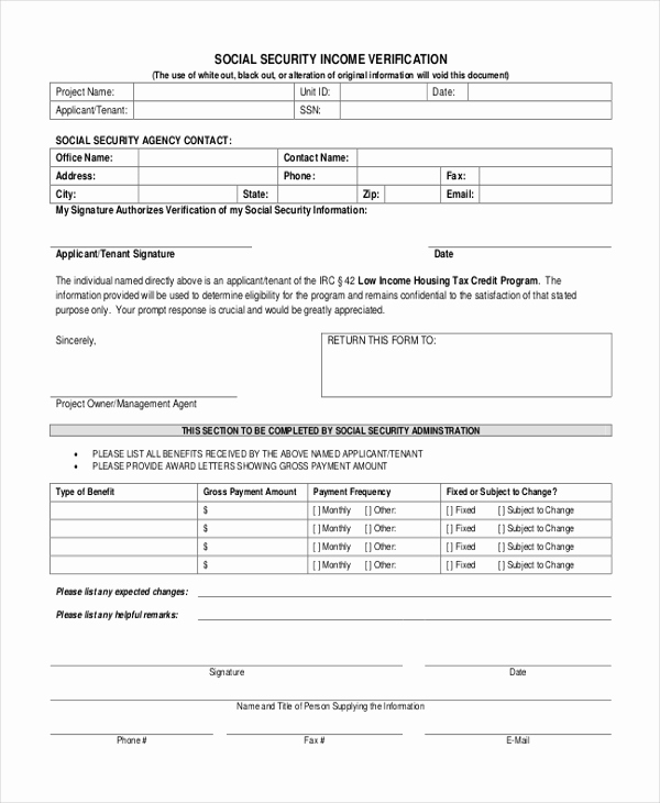 Proof Of Income form Beautiful Sample In E Verification form 10 Free Documents In