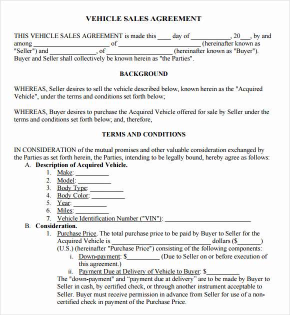 Purchase and Sale Agreement form Elegant 12 Purchase and Sale Agreements – Samples Examples