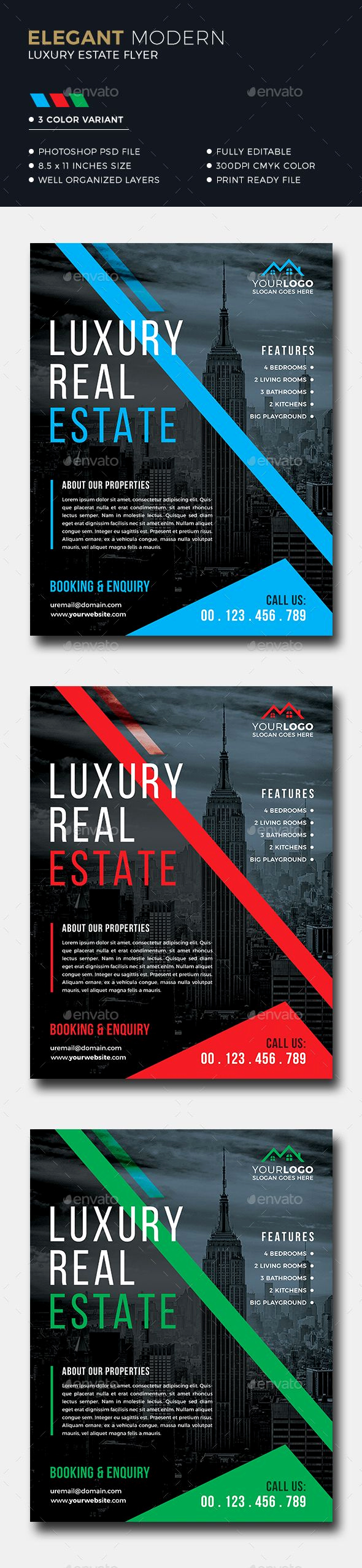 real estate flyers
