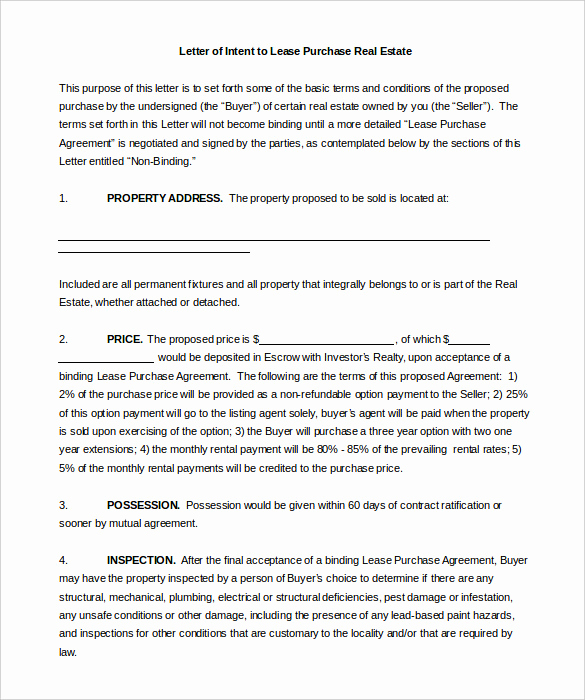 Real Estate Letter Of Intent Inspirational Free Intent Letter Templates 18 Free Word Pdf