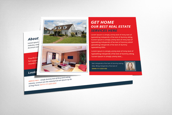 Real Estate Postcard Templates Fresh Real Estate Postcard Template Flyer Templates On