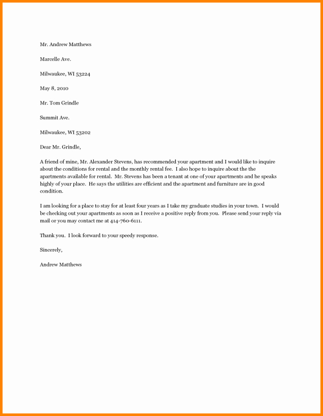 Reference Letter for Apartment New 17 Re Mendation Letter for Apartment Steamtraaleren