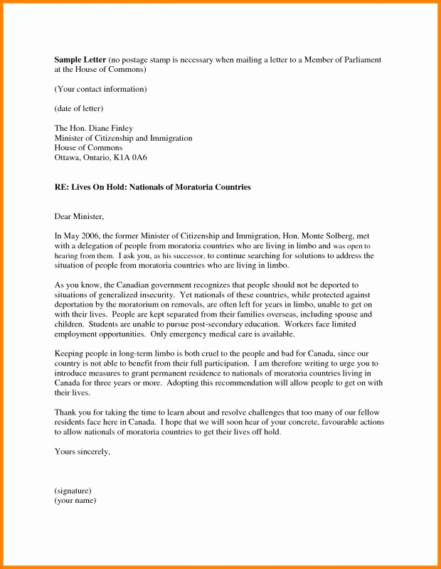 Reference Letter for Immigration Beautiful Letter Re Mendation for Immigration