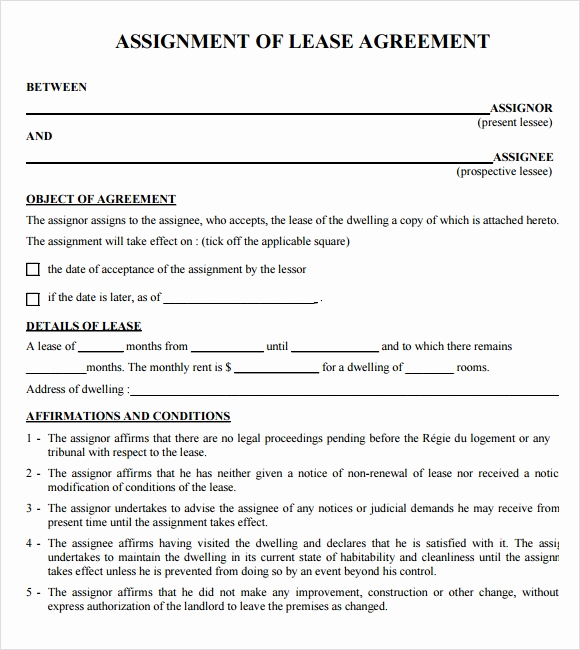 Rent to Own Contracts Templates Beautiful 9 Sample Lease Agreements