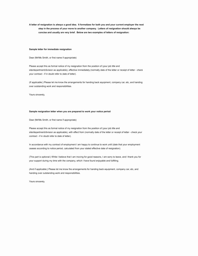 Resignation Letter Effective Immediately Unique How to Resign Through Email