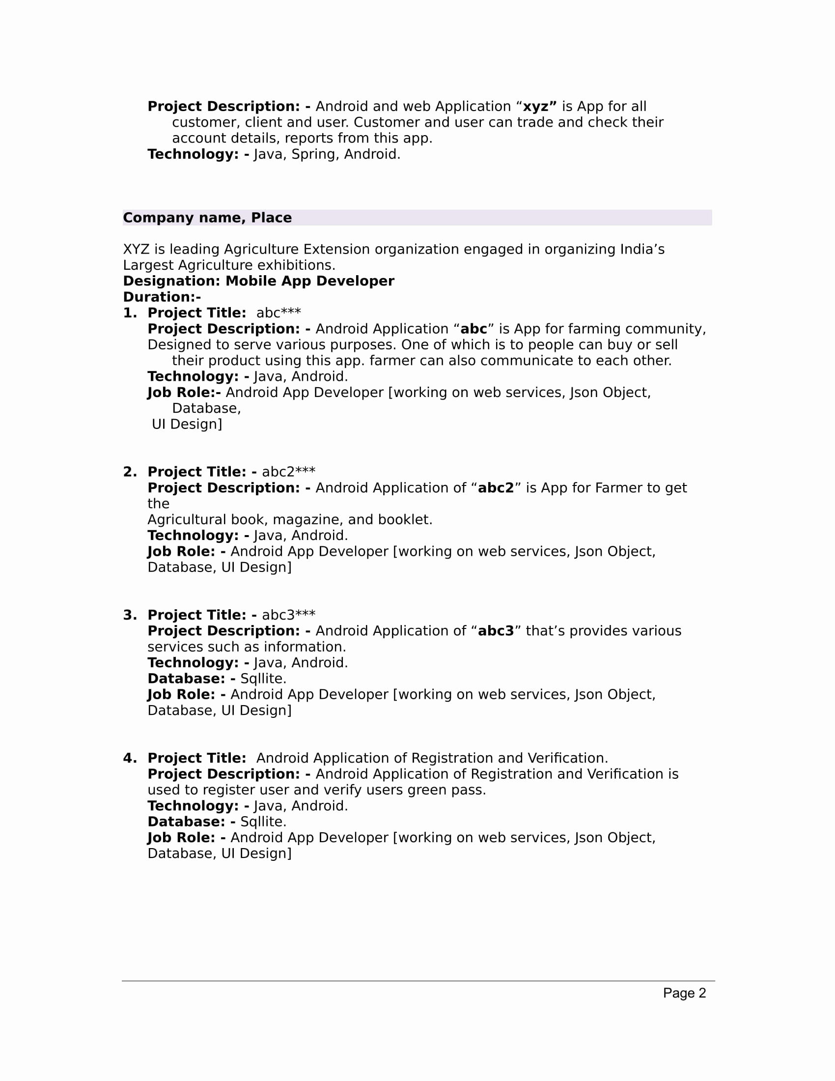Resume Samples for Freshers New 32 Resume Templates for Freshers Download Free Word format