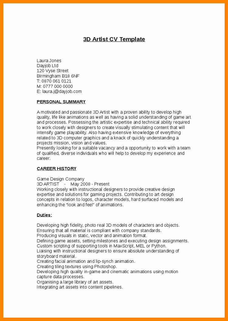 Resume Template for Teens New 6 Resume Examples for Teenager