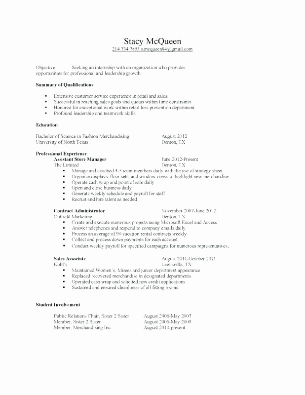 Resume Templates for Teens Beautiful 5 6 Resume Examples for Teenager