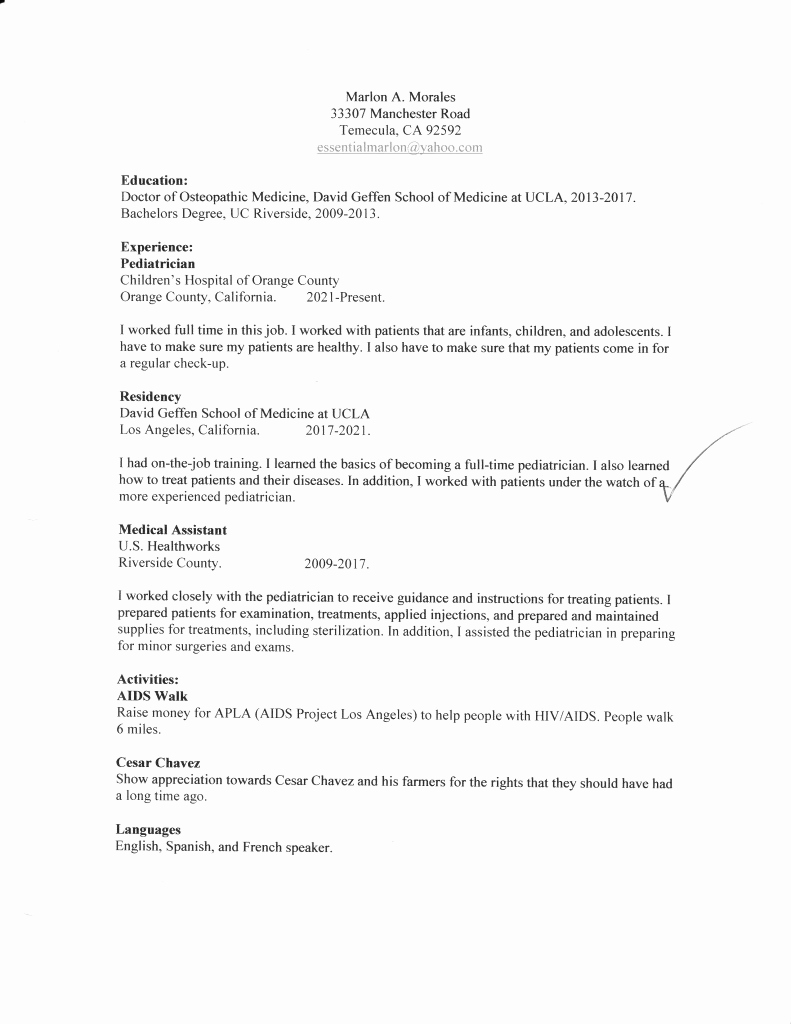 Resume Templates for Teens New Teen Resumes