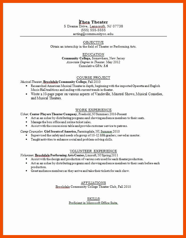 Resume Templates for Teens Unique 5 6 Teen Resume Examples