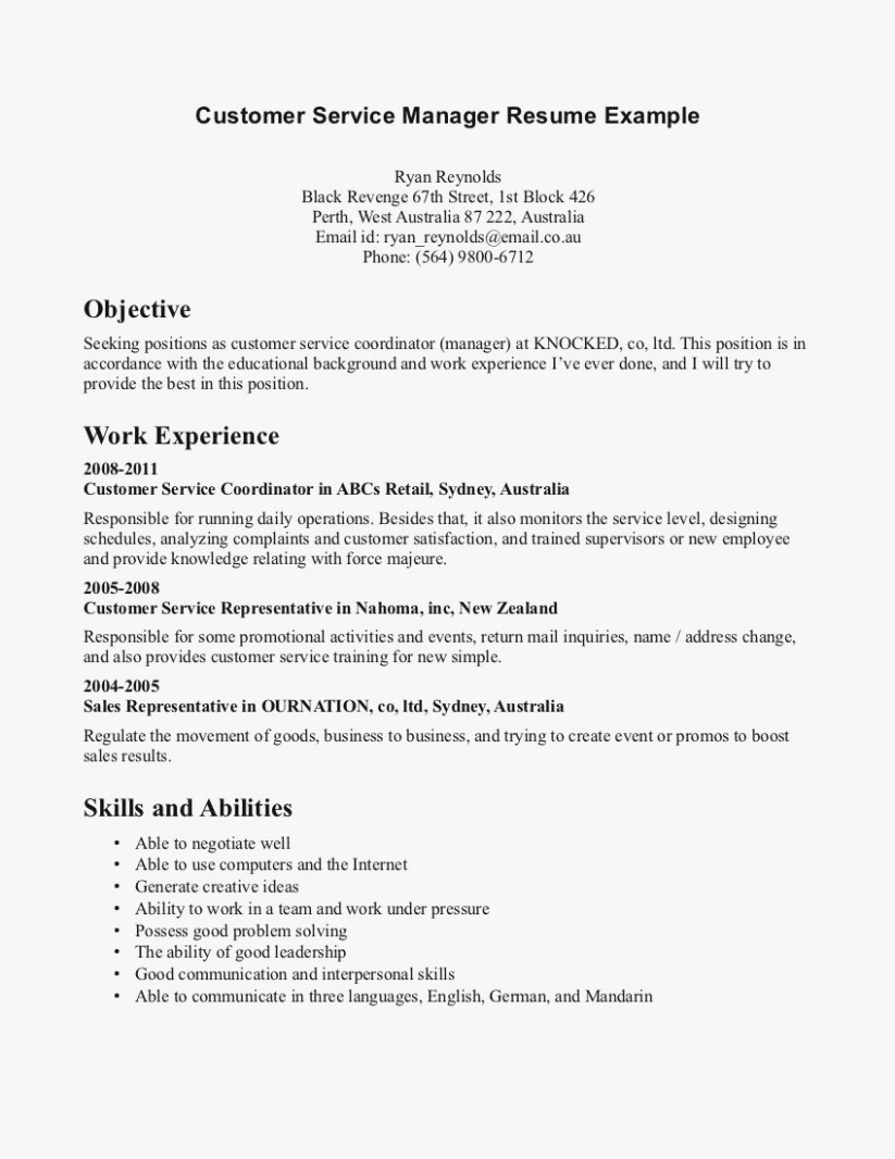 Retail Customer Service Resume Beautiful How Will Resume Examples for Retail