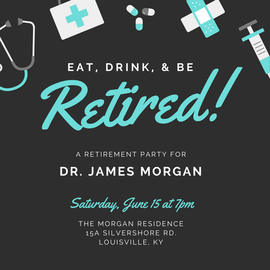 Retirement Party Invitations Templates Best Of Customize 3 999 Retirement Party Invitation Templates