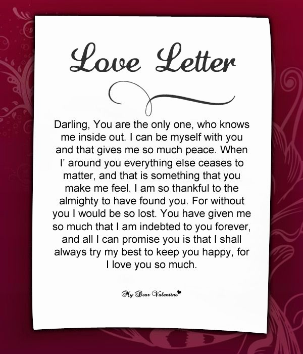 Romantic Letters for Her Fresh 17 Best Ideas About Love Letter for Husband On Pinterest