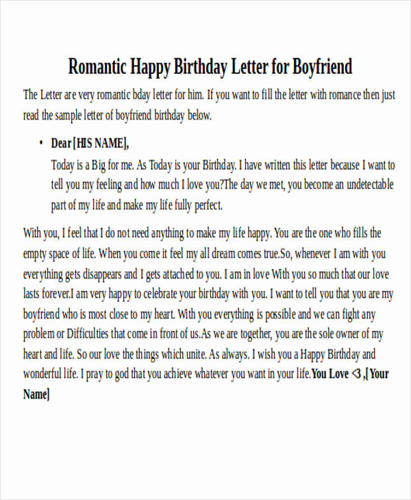 Romantic Love Letters for Him Beautiful Love Letter Examples