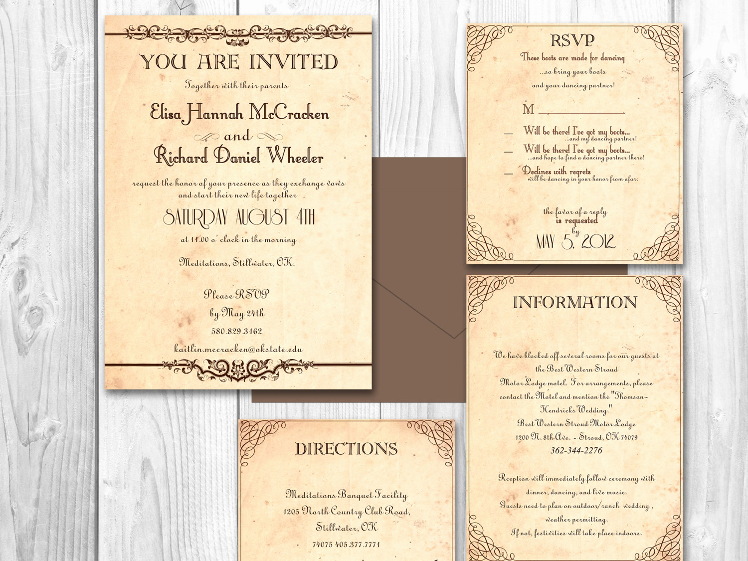 Rustic Wedding Invites Templates Beautiful Rustic Wedding Invitations Printable by Designedwithamore