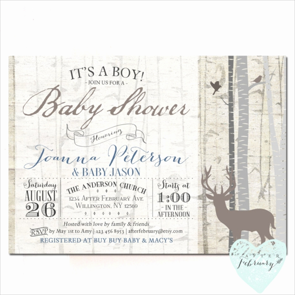 Sample Baby Shower Invitations Inspirational 25 Sample Baby Shower Invitations Word Psd Ai Eps