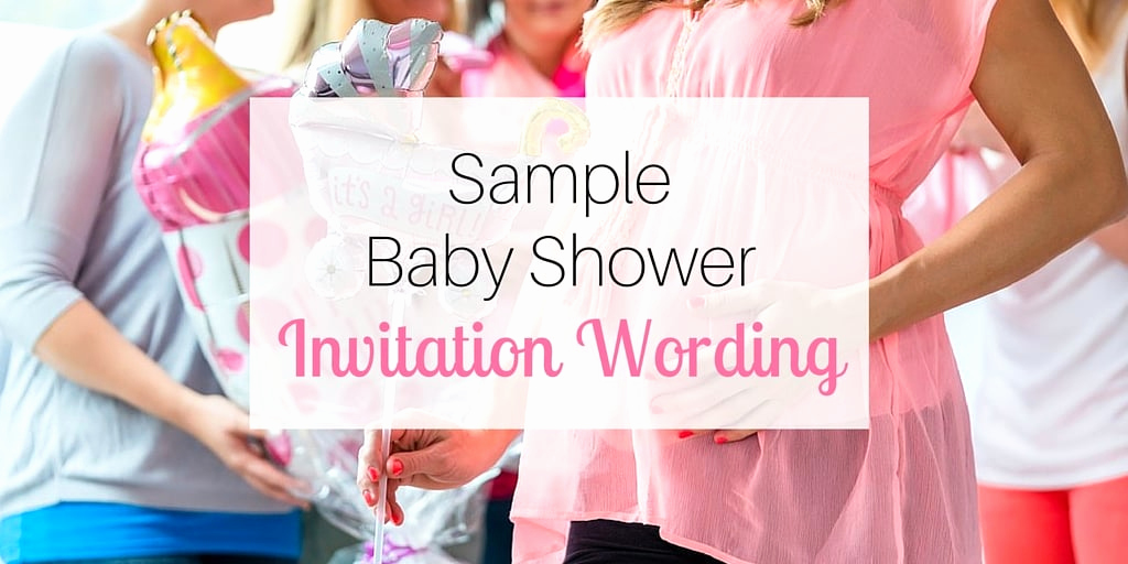 Sample Baby Shower Invitations Inspirational Sample Baby Shower Invitation Wording