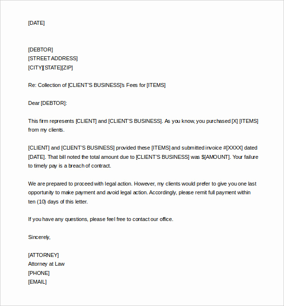Sample Demand Letter for Payment Lovely Demand Letter Template