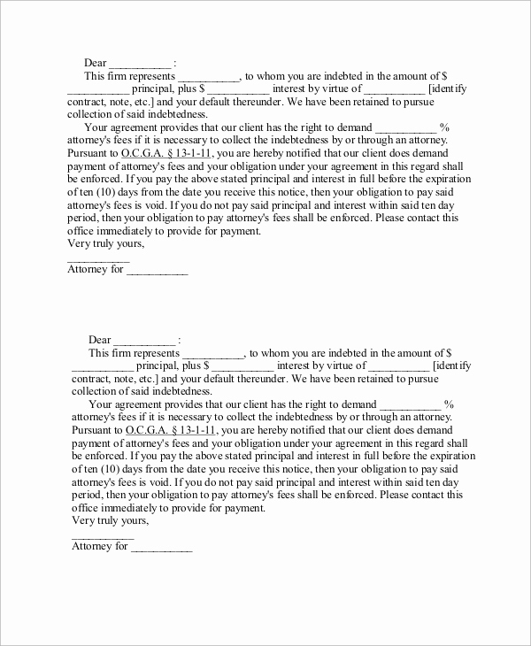 Sample Demand Letter for Payment Lovely Letter Of Demand Sample 9 Examples In Word Pdf