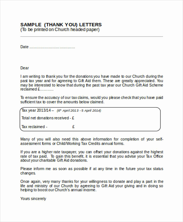 Sample Of Thank You Letters Unique 74 Thank You Letter Examples Doc Pdf