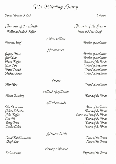 Sample Of Wedding Programs Best Of Wedding Collection nowadays Wedding Programs Examples
