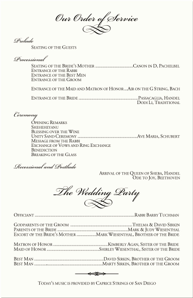 Sample Of Wedding Programs Elegant Wedding Programs Wedding Program Wording Program Samples