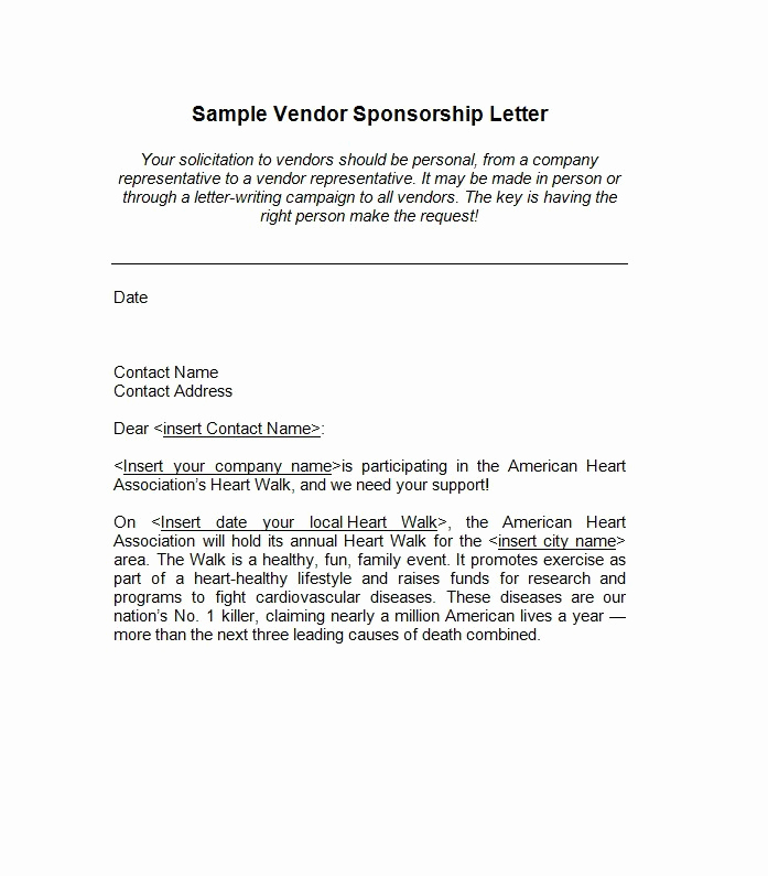 Sample Sponsorship Request Letter Best Of 40 Sponsorship Letter &amp; Sponsorship Proposal Templates