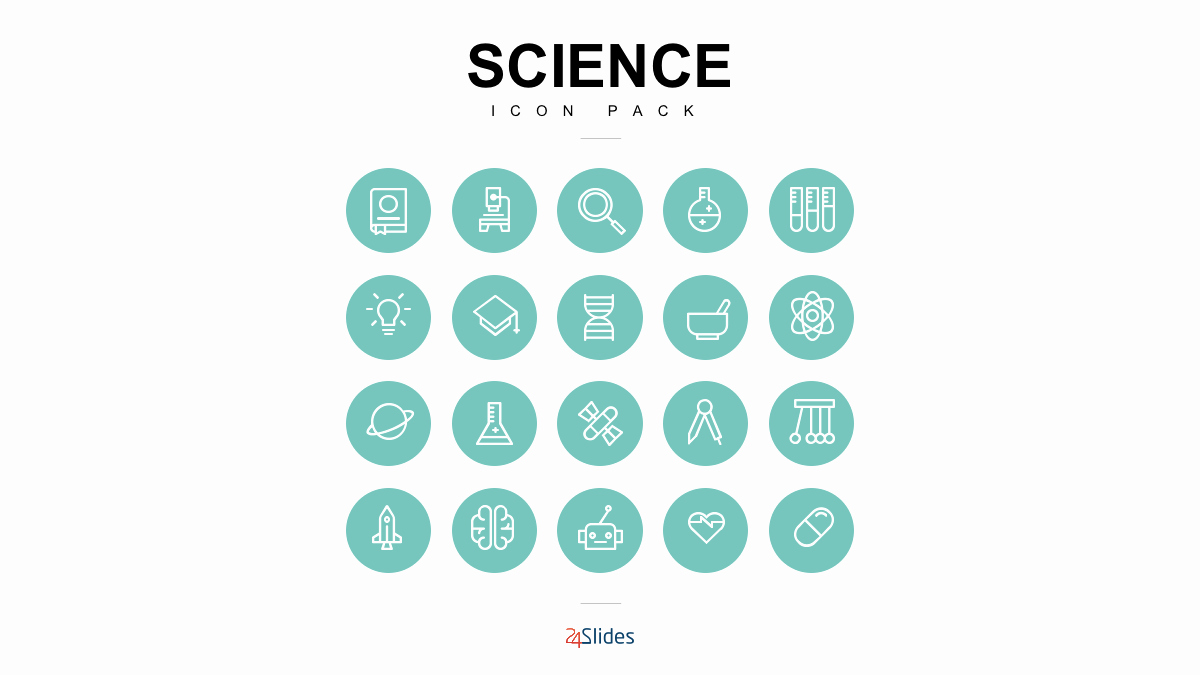 Science Power Point Template Awesome Science Icon Template Pack