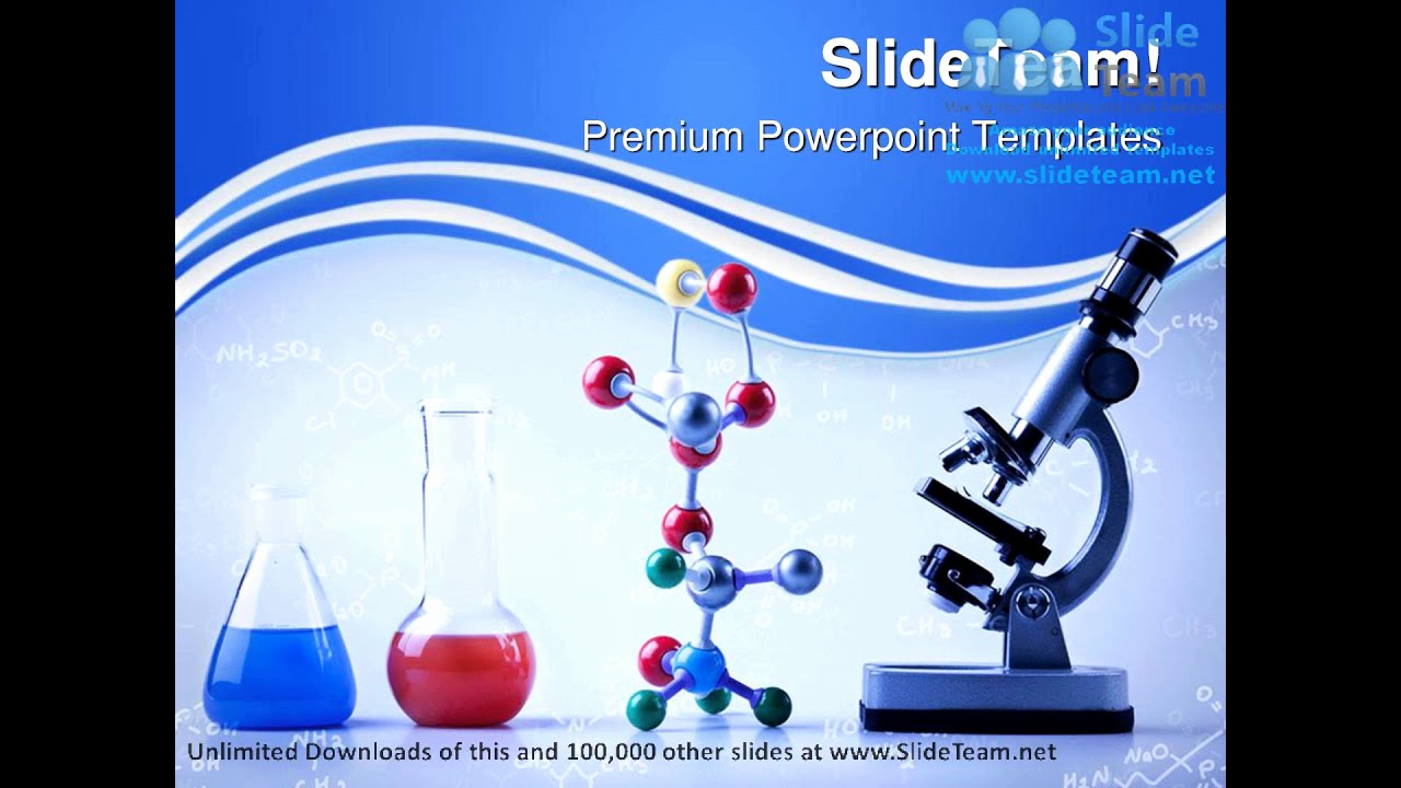 Science Power Point Template Unique Chemistry Equipment Science Powerpoint Templates themes
