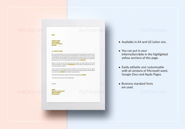 Service Contract Template Word Unique Service Contract Template 19 Download Free Documents In