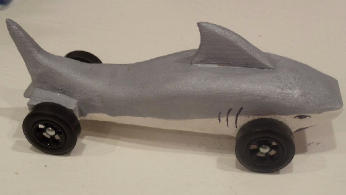Shark Pinewood Derby Car Inspirational Shark Car Pinewood Derby Pinterest