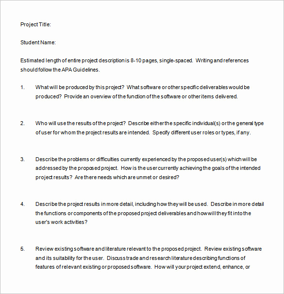Simple Project Proposal Example Unique Proposal Templates 170 Free Word Pdf format Download