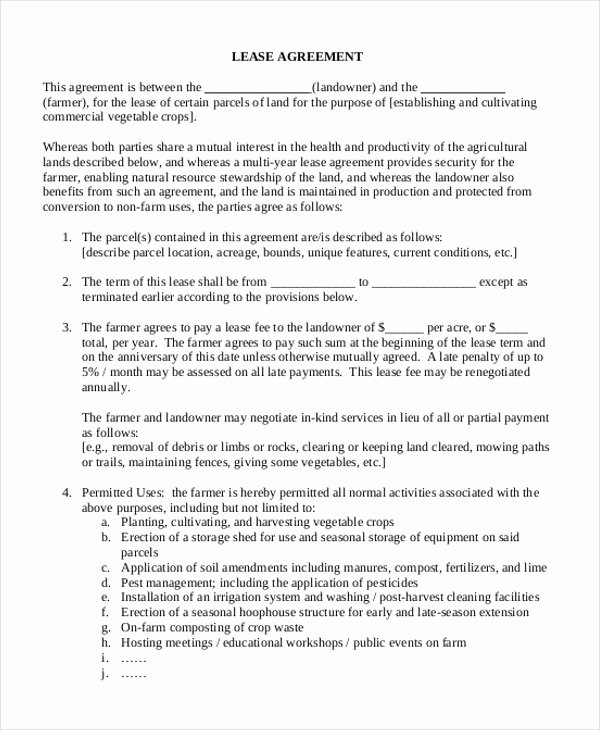 Simple Rental Agreement Pdf Awesome Simple Lease Agreement form 10 Free Documents In Doc Pdf