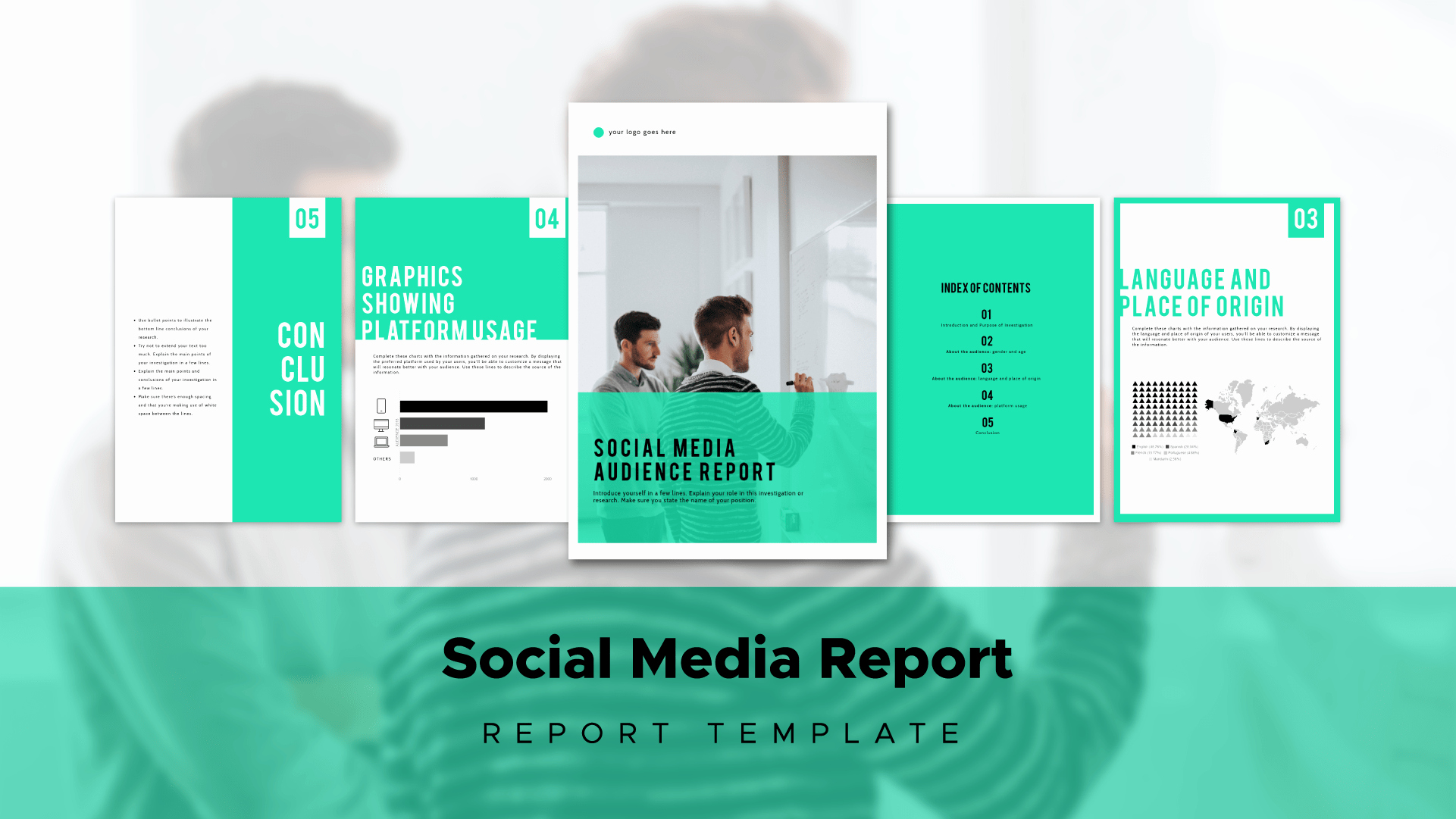Social Media Report Template Unique How to Municate Using Data Visualizations